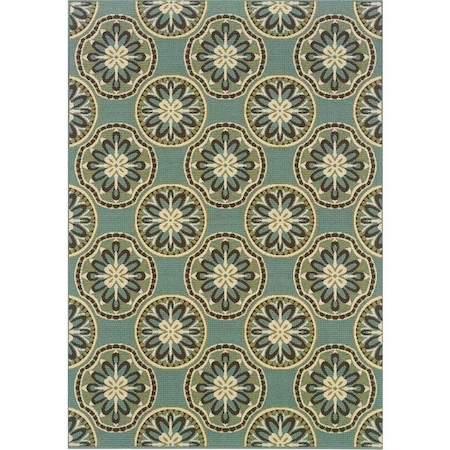 Sphinx By Oriental Weavers Oriental Weavers Montego 8323L 2x8  Rectangle - Blue/ Ivory-Polypropylene M8323L068230ST